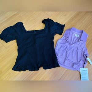 Madewell Top Bundle Short Sleeve and MWL Tank